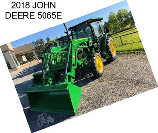 2018 JOHN DEERE 5065E