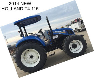 2014 NEW HOLLAND T4.115