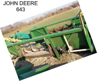 JOHN DEERE 643