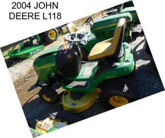 2004 JOHN DEERE L118