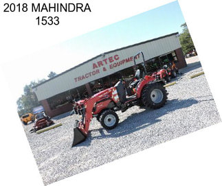 2018 MAHINDRA 1533