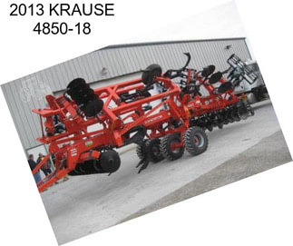 2013 KRAUSE 4850-18