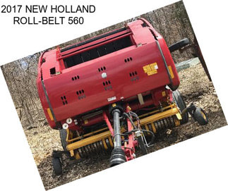 2017 NEW HOLLAND ROLL-BELT 560