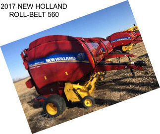 2017 NEW HOLLAND ROLL-BELT 560