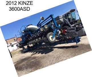 2012 KINZE 3600ASD