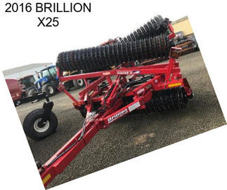 2016 BRILLION X25