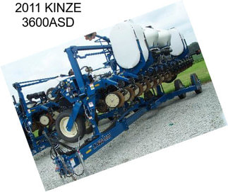 2011 KINZE 3600ASD