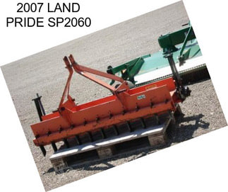 2007 LAND PRIDE SP2060