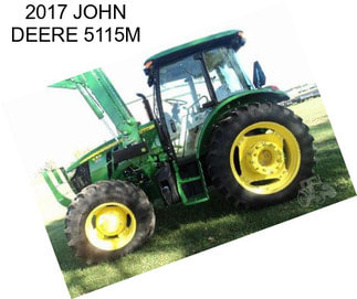 2017 JOHN DEERE 5115M