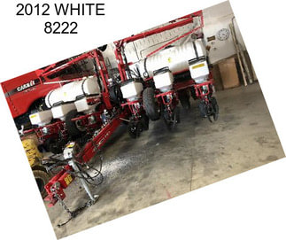 2012 WHITE 8222