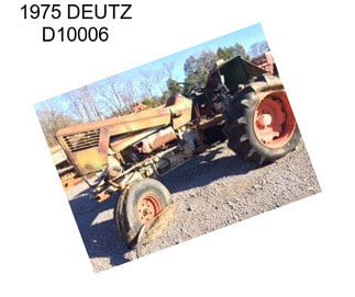 1975 DEUTZ D10006