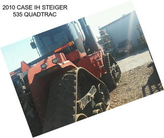 2010 CASE IH STEIGER 535 QUADTRAC