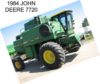 1984 JOHN DEERE 7720