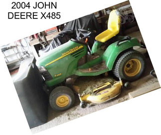 2004 JOHN DEERE X485