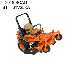 2018 SCAG STTII61V25KA