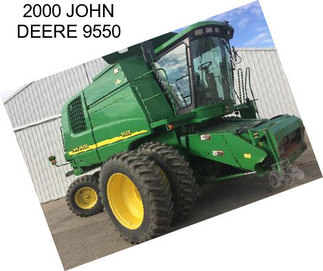 2000 JOHN DEERE 9550