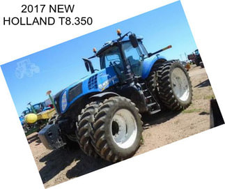 2017 NEW HOLLAND T8.350