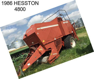 1986 HESSTON 4800