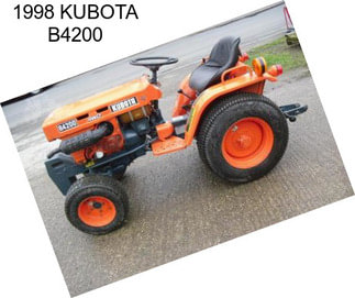 1998 KUBOTA B4200