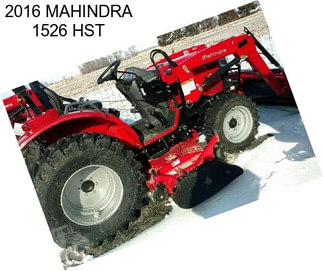 2016 MAHINDRA 1526 HST