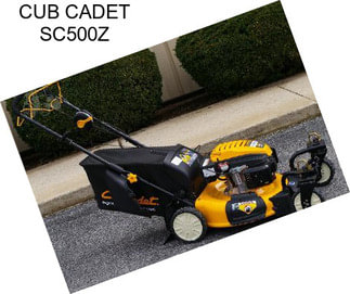CUB CADET SC500Z