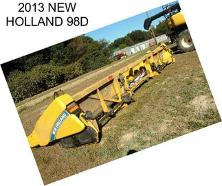 2013 NEW HOLLAND 98D