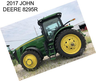 2017 JOHN DEERE 8295R