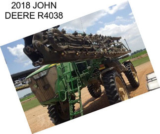 2018 JOHN DEERE R4038