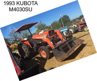 1993 KUBOTA M4030SU