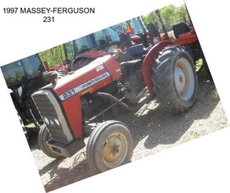 1997 MASSEY-FERGUSON 231