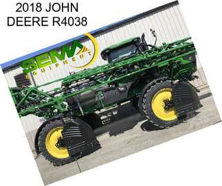 2018 JOHN DEERE R4038