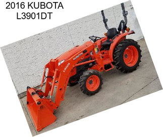 2016 KUBOTA L3901DT