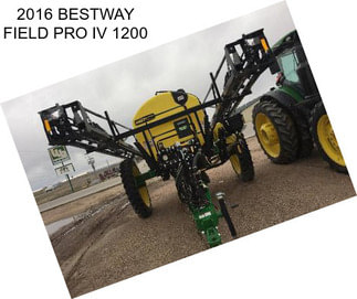 2016 BESTWAY FIELD PRO IV 1200