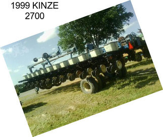 1999 KINZE 2700