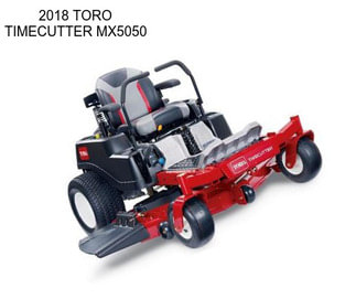 2018 TORO TIMECUTTER MX5050