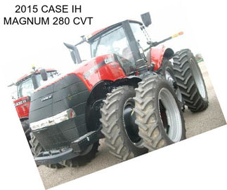 2015 CASE IH MAGNUM 280 CVT