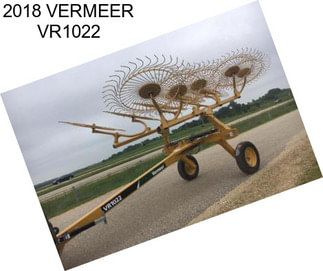 2018 VERMEER VR1022