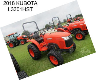 2018 KUBOTA L3301HST
