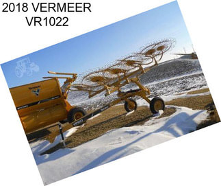 2018 VERMEER VR1022