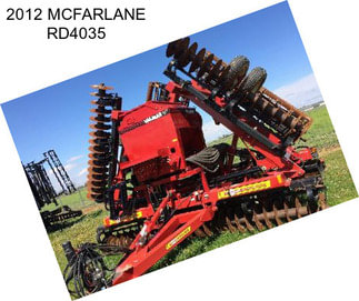 2012 MCFARLANE RD4035