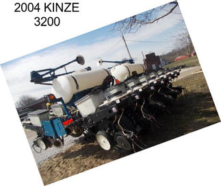 2004 KINZE 3200