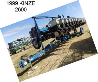 1999 KINZE 2600