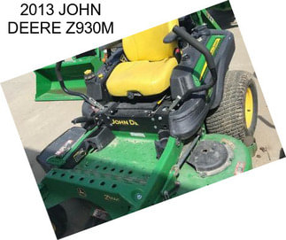 2013 JOHN DEERE Z930M