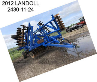 2012 LANDOLL 2430-11-24