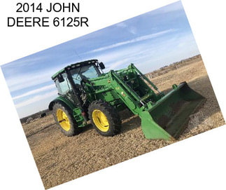 2014 JOHN DEERE 6125R