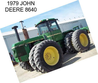 1979 JOHN DEERE 8640