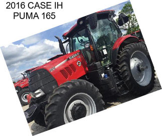 2016 CASE IH PUMA 165