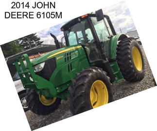 2014 JOHN DEERE 6105M