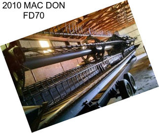 2010 MAC DON FD70