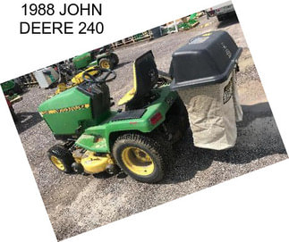 1988 JOHN DEERE 240